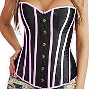 Black and Pink  Satin Sweet Lolita Corset