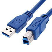 USB 3.0 AM / BM-Kabel für Drucker, mobile Geräte und mehr (1,8 m)