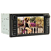 Pulgadas de coches reproductor de DVD para toyota 6.2 (gps, tv, ipod, rds)