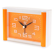3.5 "Quartz escritorio de la alarma del reloj analógico (color al azar, 1xAA)