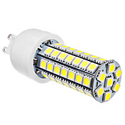 G9 6W 63x5050SMD 510-550LM 6000-6500K Natural White Light LED Corn Bulb (220-240V)