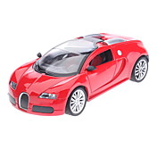 01:20 Remote Control Racing Car (2xAA, rød, hvit, gul, sølv)