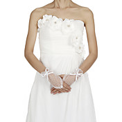 Delicate Lace vingerloze pols lengte bruiloft / avond handschoenen (meer kleuren)
