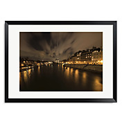 Gerahmter Kunstdruck Landschaft Notre-Dame von Sebastien Lory