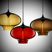 3 - luz luzes de vidro modernos pendentes no projeto bolha transparente