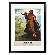 Gerahmter Kunstdruck Klassiker Israel Horn von Vintage Apple-Sammlung