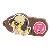 32GB Brown Happy Puppy Pattern mit DVB-Filiale USB2.0 Flash Drive
