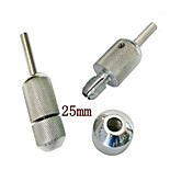 2pcs Iron Tattoo EZ Lock Grips Tube 1 "25mm Silver