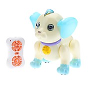 Mini infrarød fjernkontroll Dog Toy (gul, brun)