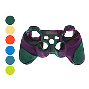 Protective zweifarbige Silikonhülle für PS3 Controller