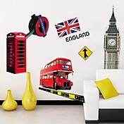 England Cityscape Wall Sticker
