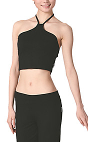 dancewear modale praktijk banden op de hals yoga & dance sneakers top voor dames