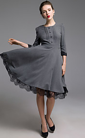 ts vintage lace indretning fuld sving kjole