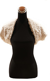 Elegant Faux Fur Wedding / Special Occasion Scarf / Wrap
