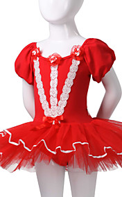 Dancewear katoen / spandex balletvoorstelling jurk voor kinderen meer kleuren
