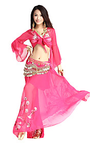 splendido vestito dancewear pancia tulle danza per le signore colori più