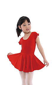 Dancewear polyester / spandex ballet cap mouwen Leotard met afneembare rok voor kinderen