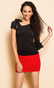 TS de un hombro Blusa Bow
