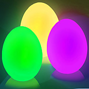  Color Changing Flicker Easter Egg Shaped Mood Light (CEG421)