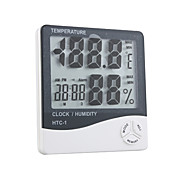  Digital Indoor Outdoor Thermometer Hygrometer Clock with LCD Display (CEG8111)