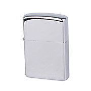  Metallic Oil Lighter with Matted white Color Design