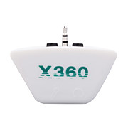 Adaptateur écouteurs / convertisseur pour Xbox 360 (blanc)