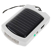  Solar Powered 500mAh Rechargeable Portable Emergency Power with Phone Adapters + 3-LED Light