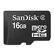  16GB SanDisk MicroSDHC Memory Card
