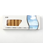  10pcs cigarro eletrônico recargas gosto virginia set-branca