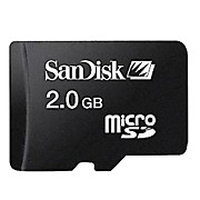  2GB SanDisk MicroSD Memory Card