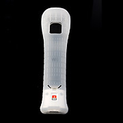  MotionPlus with Protective Silicone Case/Sleeve for Wii Remote (White)
