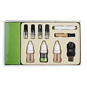  la santé e-cigarette avec 4 refils 3 bouteilles d'huile et le chargeur