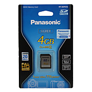  4GB Panasonic SDHC Memory Card (Class 4)