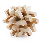  Square Wooden Pull-Apart IQ Puzzle(18 pcs)
