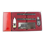  2 pack de santé e-cigarette avec 10 refils 1 bouteille d'huile et le chargeur
