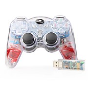  VINYSON U-801 2.4G USB AQUA Flash PC Wireless Joypad(Red)