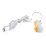  billards écouteurs stéréo intra-auriculaire pour mp3/mp4 (jaune)