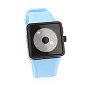  Fashion Silicone Wrist Watch(Blue)