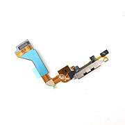  Dock Connector Charger Flex Cable for iPhone 4G - Black