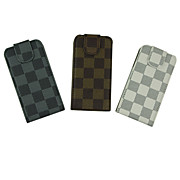  Flip PU Leather Case for iPhone 4/4S - Speedy Collection (White/Coffee/Dark Blue Available)
