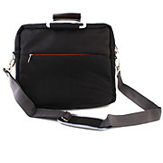  Quality Nylon Carrying Bag with Shoulder Strap for 10.2" Laptop (Black)