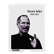  Protective Back Case for Apple iPad 2 - In Memorial of Steve Jobs Series
