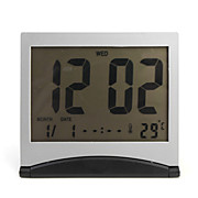  Flip-up Digital Alarm Clock + Calendar + Thermometer