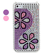  Flower Pattern Protective PVC Case for iPhone 4, 4S