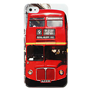  Schutzmaßnahmen schwer abs Case für iPhone 4 und 4S (roter Bus)
