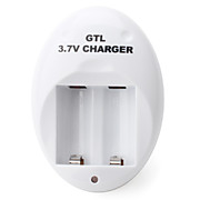  GTL AC123A / 16340 3.7V Fast Smart Charger For Li-ion Battery (White)