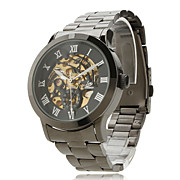  Men's Alloy Analog Mechanical Wrist Watch 9269 (Black)
