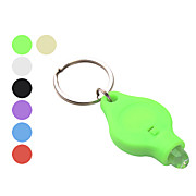  7-color White Light LED Flashlight Keychain 22000 mcd (Medium)