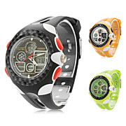  Women's Silicone Analog-Digital Multi-Movement Wrist Watch (Assorted Colors)