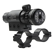  High-Performance Tactical Red Laser Sight with Rail Mount (Black)
